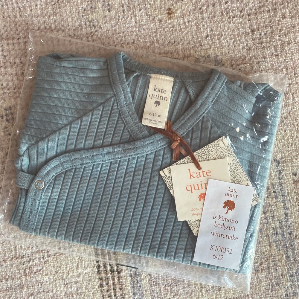 Kate Quinn organics ribbed kimono